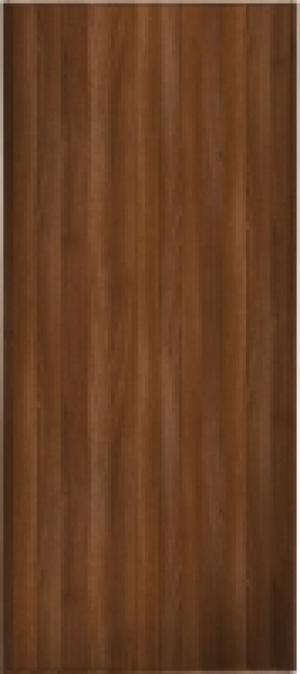 Wickes Sliding Wardrobe Door Walnut Frame & Panel 2220 x 762
