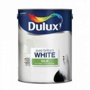 Dulux Silk Emulsion Pure Brilliant White 5L £16.00
