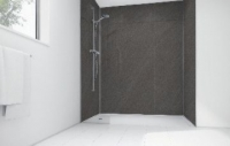 Wickes Solar Grey Laminate Panel 2400x1200mm SQ