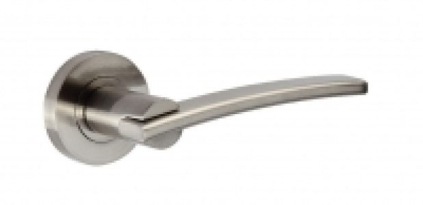 Wickes Kiki Round Rose Handle Satin Nickel Finish £12.35