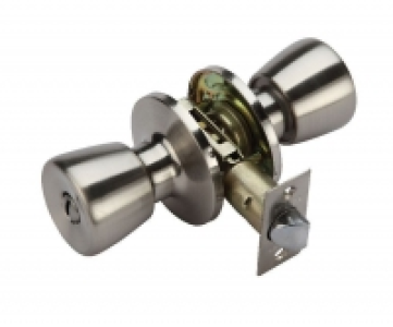 Wickes Privacy Knob Set Satin Nickel Finish £17.42