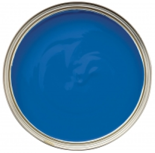 Wickes Colour @ Home Vinyl Silk Emulsion Paint Royal Sapphir
