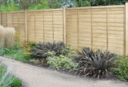 Wickes Pressure Treated Overlap Fence Panel 1.83m x 0.91m 3