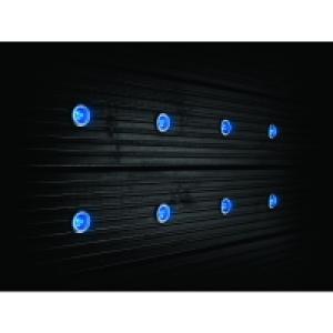 Wickes Blue LED Deck Lights 30mm 8 Pack