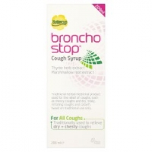 Broncho Stop Cough Syrup For Dry & Chesty Coughs £8.99