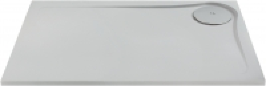 Wickes 45mm ABS Rectangular Shower Tray White 1000x800mm