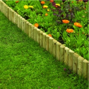 Wickes Timber Border Edging 300mm x 1m £9.99