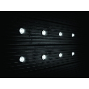 Wickes White LED Deck Lights 30mm 8 Pack £24.99