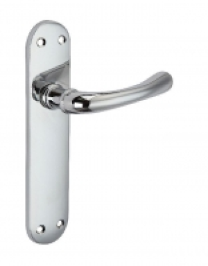 Wickes Gianni Latch Handle Polished Chrome Finish £14.75