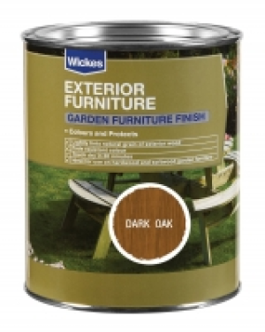 Wickes Garden Furniture Finish 750ml Dark Oak £10.99