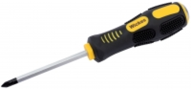 Wickes Phillips Pound Thru Screwdriver PH1 x 75mm £2.49