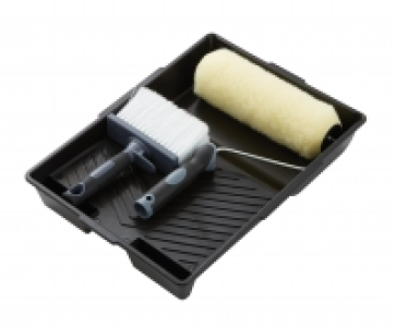 Wickes Soft Grip Masonry Roller Set and Brush