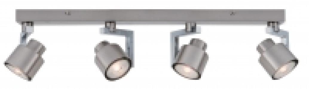 Wickes Boulevard LED 4 Bar Spotlight Brushed & Polished Chro £49.99