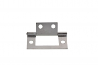 Wickes  Wickes Flush Hinge Chrome Plated 51mm 20 Pack
