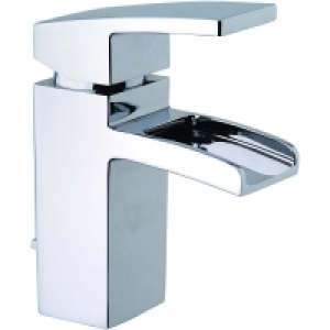 Wickes Waterfall Mono Basin Mixer Tap Chrome