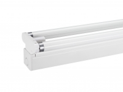 Wickes 5ft 58W Switch Start Twin Fluorescent Fitting & Tube