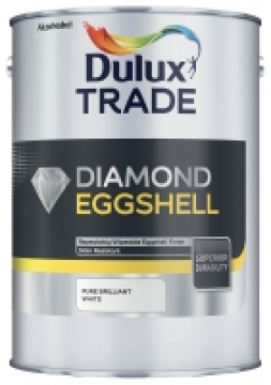 Dulux Trade Diamond Eggshell Emulsion Paint Pure Brilliant W £37.65