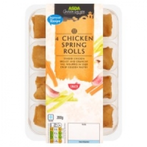 4 Chicken Spring Rolls &pound;2.00