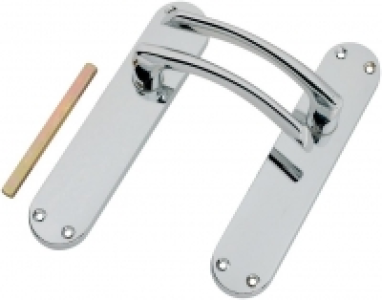 Wickes Dante Latch Handle Polished Chrome Finish £15.60