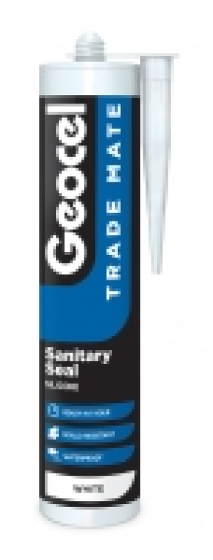 Trade Mate Sanitary Seal Silicone Sealant Clear Cartridge 31