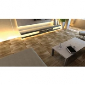 Wickes Soria Hickory Beige Wood Effect Ceramic Tile