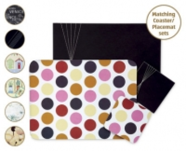 Aldi  Placemat and Coaster Set