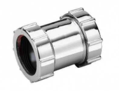 Wickes Pipe Connector Chrome Finish 40mm £3.28
