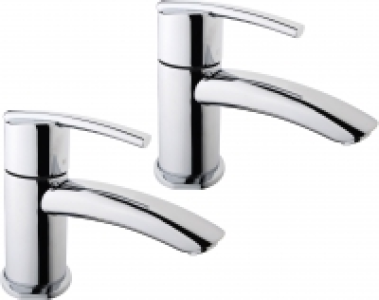 Wickes Versaille Basin Taps Chrome £110.00