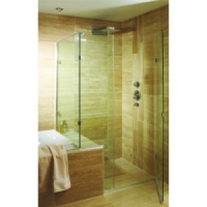 Wickes Vein Cut Beige Polished Travertine Wall & Floor Tile  &pound;5.00