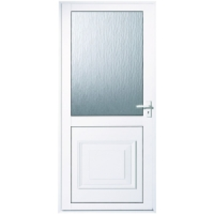Wickes Tyne Aluminium Door Glazed 1981 x 762mm Left Hand Hun