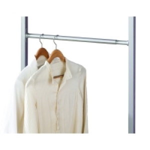 Wickes Wardrobe Rail Hanger Telescopic Bar Kit 700-1300mm £11.99
