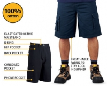Aldi  Mens Work Shorts