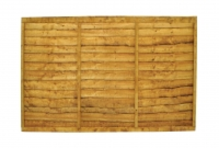 Wickes Overlap Fence Panel 1.83m x 1.22m Autumn Gold