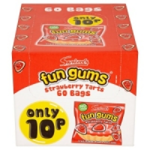 Swizzels Fun Gums Strawberry Tarts 60s £4.07