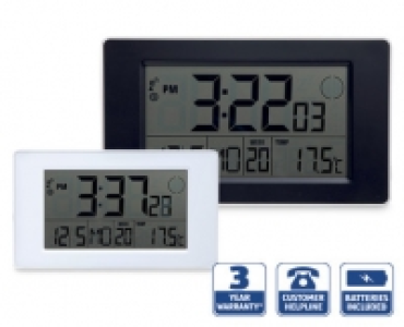 Radio Controlled Digital Wall Clock