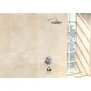 Crema Marfil Satin Scored 275 x 360mm Tile