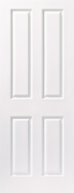Wickes Stirling Internal Moulded Door White Primed Grained 4 £30.99