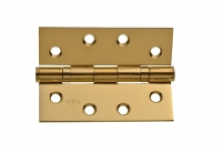 Wickes Grade 11 Fire Rated Ball Bearing Hinge Polished Brass