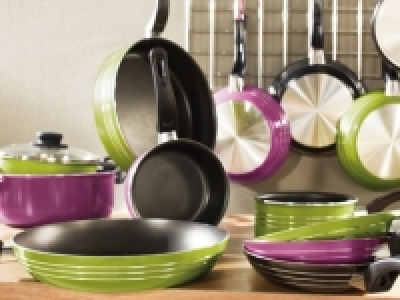 Aluminium Frying Pan with Lid