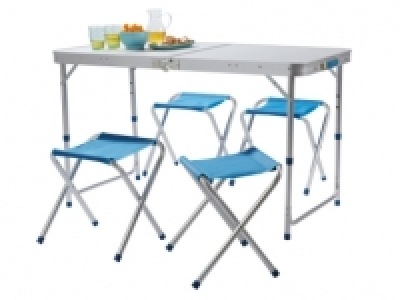 CRIVIT OUTDOOR Folding Table & Stools Set