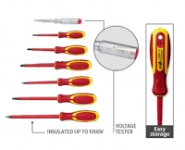 8 Piece VDE Screwdriver Set