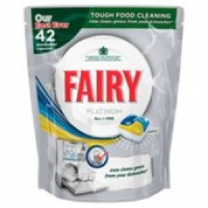 Fairy Platinum All in One Lemon Dishwasher Tablets £8.00