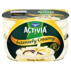 Intensely Creamy Greek Style Vanilla Yogurts £2.00
