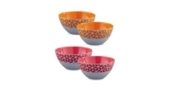 Orange and Pink Bowls