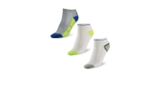 Yellow/Blue/Black Trainer Socks