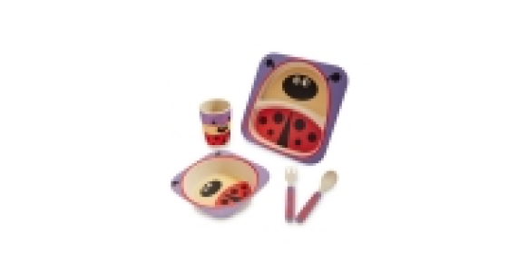 Ladybird Bamboo Dinner Set