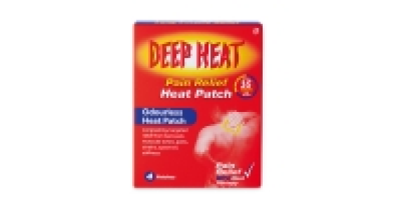 Deep Heat Patches 4 Pack