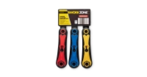 Folding Hex Key Set - 3 Pack