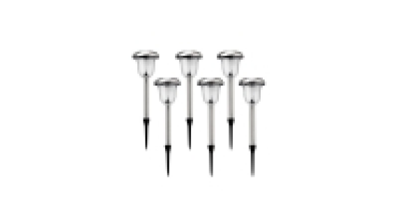 Aldi  Solar Garden Lights 6-Pack