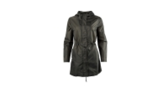 Ladies Khaki Print Pac-a-Parka